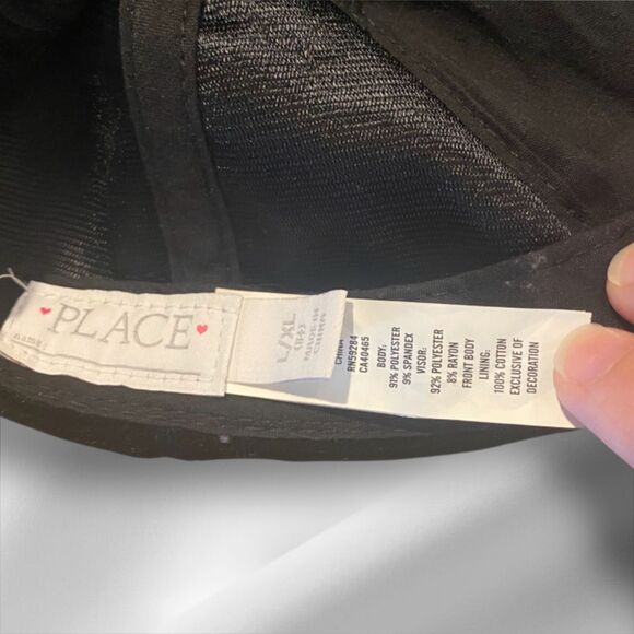 SALE✨The Children’s Place Glitter Cat Ears Hat – Black L/XL - NWOT - Picture 7 of 9